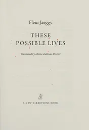 Omslag van These Possible Lives