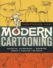 Omslag van Modern Cartooning Essential Techniques for Drawing Today's Popular Cartoons