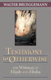 Omslag van Testimony to Otherwise The Witness of Elijah and Elisha