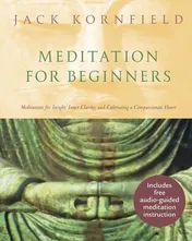 Omslag van Bantam Meditation For Beginners.