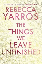 Omslag van The Things We Leave Unfinished
