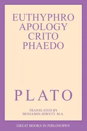 Omslag van Euthyphro, Apology, Crito, and Phaedo