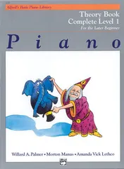 Omslag van Alfred's Basic Piano Library Theory Complete, Bk 1 For the Later Beginner