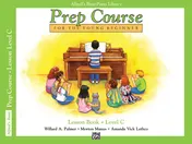 Omslag van Alfred's Basic Piano Prep Course Lesson Book, Bk C For the Young Beginner