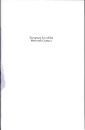 Omslag van European Art of the Sixteenth Century