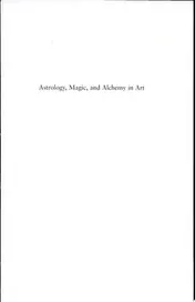 Omslag van Astrology, Magic, and Alchemy in Art