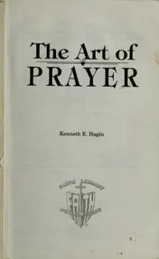 Omslag van The Art of Prayer