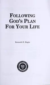 Omslag van Following God's Plan for Your Life
