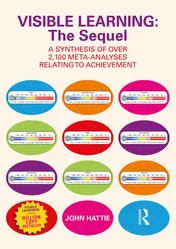 Omslag van Visible Learning: The Sequel A Synthesis of Over 2,100 Meta-Analyses Relating to Achievement