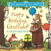 Omslag van Happy Birthday, Gruffalo! A Lift-The-flap Book with a Pop-up Ending!