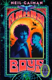 Omslag van Anansi Boys A Stunning New Illustrated Hardback Edition of the Internationally Bestselling Novel