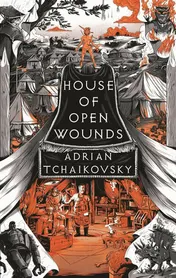 Omslag van House of Open Wounds Shortlisted for the Hugo Award for Best Series 2025