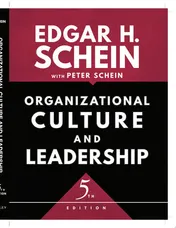 Omslag van Organizational Culture and Leadership