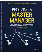 Omslag van Becoming a Master Manager A Competing Values Approach