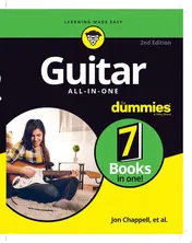 Omslag van Guitar All-in-One For Dummies Book + Online Video and Audio Instruction