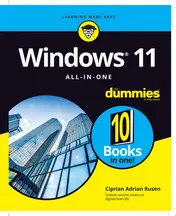 Omslag van Windows 11 All-in-One For Dummies
