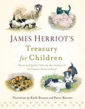 Omslag van James Herriot's Treasury for Children Warm and Joyful Tales by the Author of All Creatures Great and Small