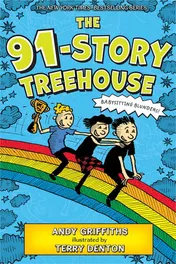 Omslag van The 91-Story Treehouse Babysitting Blunders!