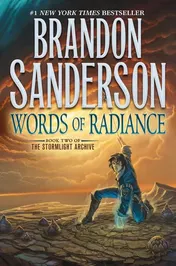 Omslag van Words of Radiance Book Two of the Stormlight Archive