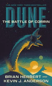 Omslag van Dune: The Battle of Corrin Book Three of the Legends of Dune Trilogy