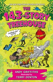 Omslag van The 143-Story Treehouse Camping Trip Chaos!