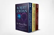 Omslag van Wheel of Time Premium Boxed Set II Books 4-6 (the Shadow Rising, the Fires of Heaven, Lord of Chaos)