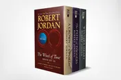 Omslag van Wheel of Time Premium Boxed Set III Books 7-9 (a Crown of Swords, the Path of Daggers, Winter's Heart)