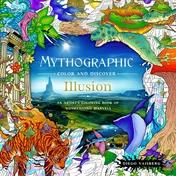 Omslag van Mythographic Color and Discover: Illusion An Artist's Coloring Book of Mesmerizing Marvels