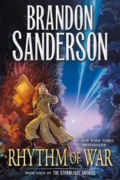 Omslag van Rhythm of War Book Four of the Stormlight Archive