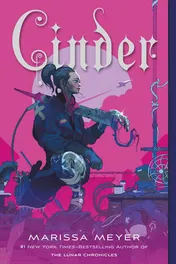 Omslag van Cinder Book One of the Lunar Chronicles