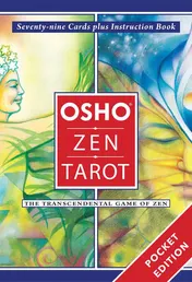 Omslag van Osho Zen Tarot Pocket Edition The Transcendental Game of Zen