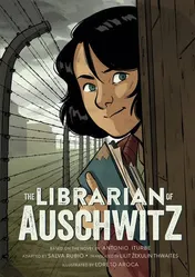 Omslag van The Librarian of Auschwitz: The Graphic Novel