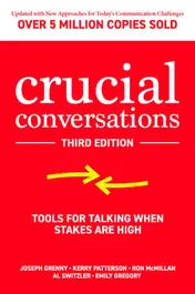 Omslag van Crucial Conversations: Tools for Talking When Stakes are High, Third Edition