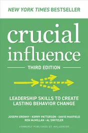 Omslag van Crucial Influence, Third Edition: Leadership Skills to Create Lasting Behavior Change