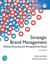 Omslag van Strategic Brand Management: Building, Measuring, and Managing Brand Equity, Global Edition