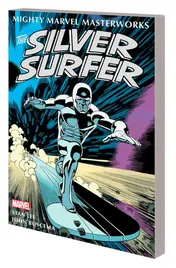 Omslag van Mighty Marvel Masterworks: the Silver Surfer Vol. 1 - the Sentinel of the Spaceways