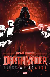Omslag van STAR WARS: DARTH VADER - BLACK, WHITE and RED TREASURY EDITION