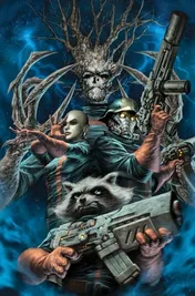 Omslag van Guardians of the Galaxy War of kings
