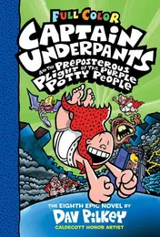 Omslag van Captain Underpants and the Preposterous Plight of the Purple Potty People