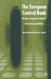 Omslag van The European Central Bank The New European Leviathan?