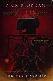 Omslag van The Kane Chronicles, Book One The Red Pyramid (new cover)