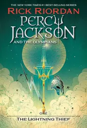 Omslag van Percy Jackson and the Olympians, Book One The Lightning Thief