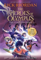 Omslag van The Heroes of Olympus Paperback Boxed Set (10th Anniversary Edition)