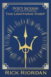 Omslag van Percy Jackson and the Olympians the Lightning Thief Deluxe Collector's Edition