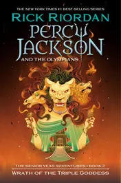 Omslag van Percy Jackson and the Olympians: Wrath of the Triple Goddess