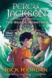 Omslag van Percy Jackson and the Olympians the Sea of Monsters the Graphic Novel (paperback)