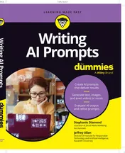 Omslag van Writing AI Prompts For Dummies