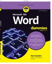 Omslag van Microsoft 365 Word For Dummies