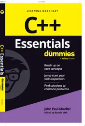 Omslag van C++ Essentials For Dummies