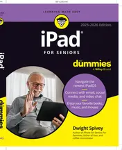 Omslag van iPad For Seniors For Dummies, 2025 - 2026 Edition